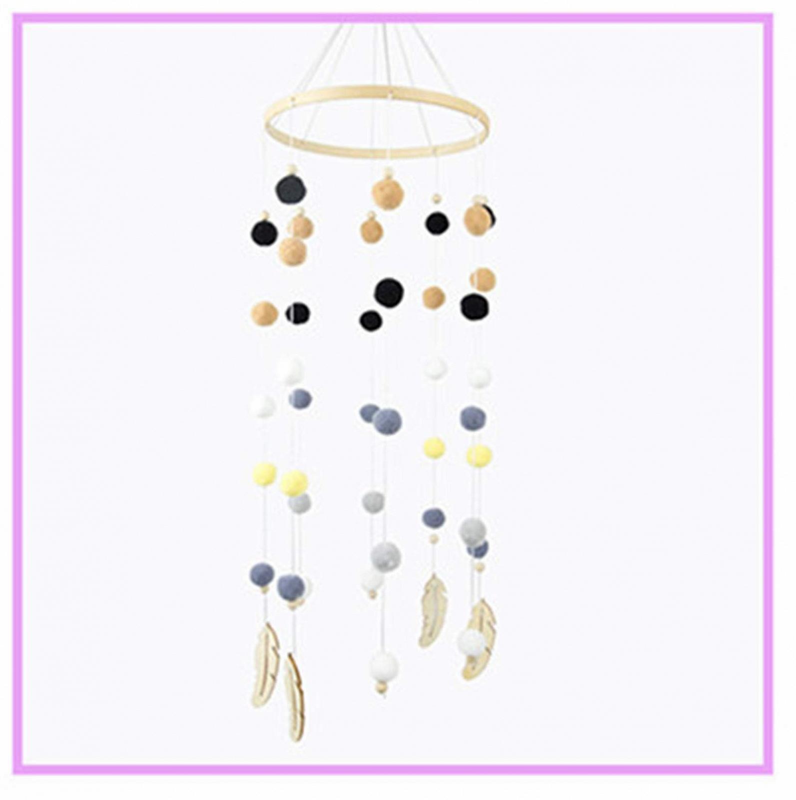 Карусель на ліжечко RAILONCH Crib Mobile Wind Chime Rattle Toy для дівчаток або хлопчиків (I), фото №6