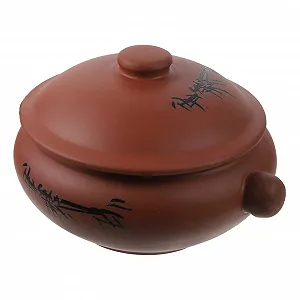 Кастрюля-пароварка керамическая Cabilock для тушения и здорового питания - Фото 1