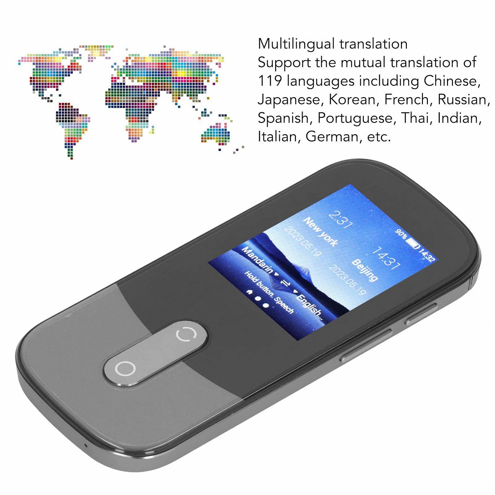 Пристрій для усного перекладу Екран 2.4 дюйма TFT 119 мов, фото №3 Пристрій для усного перекладу Екран 2.4 дюйма TFT 119 мов, фото №3