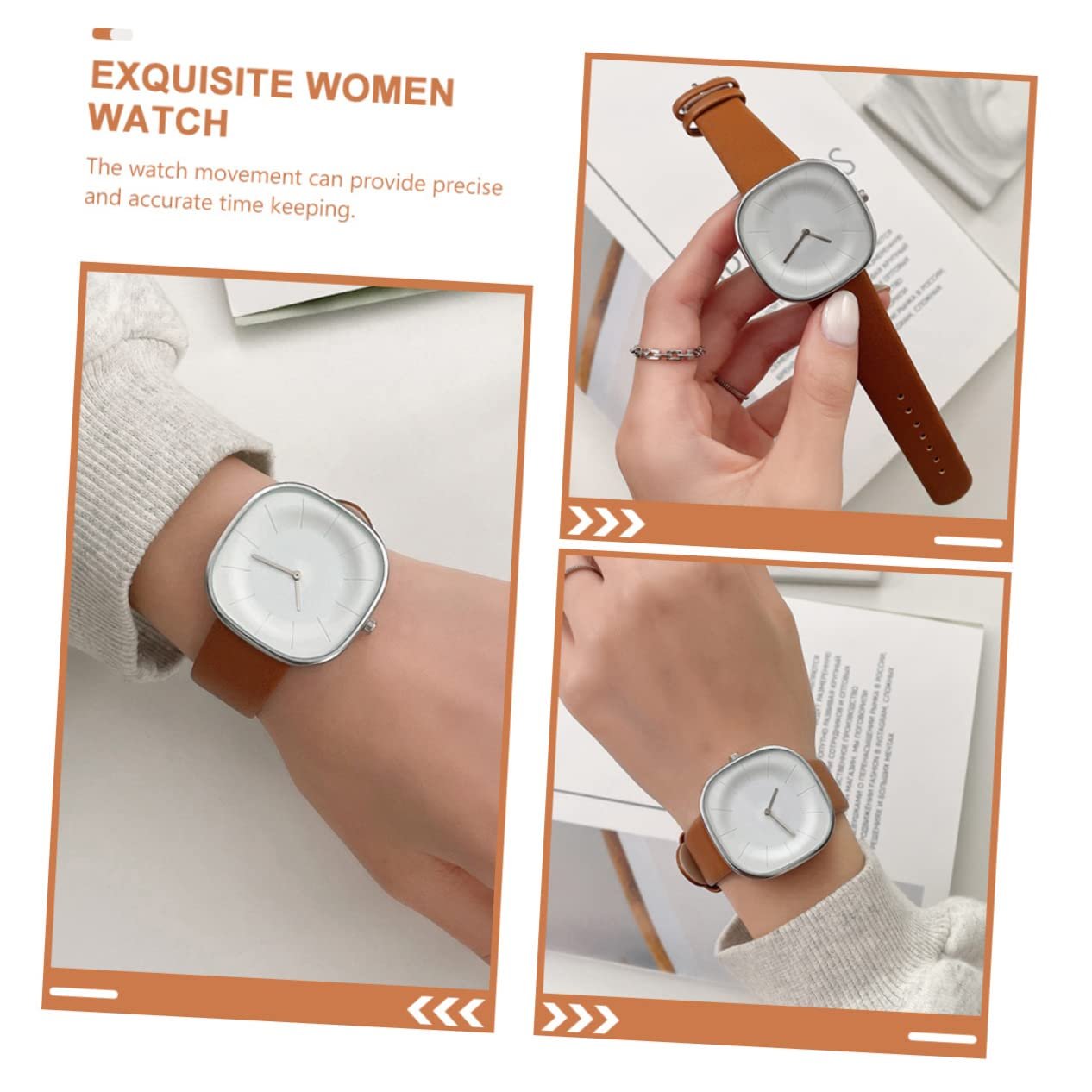 Healvian Часы наручные женские Модные часы с комфортным браслетом Минималистичный дизайн, фото №7 Healvian Часы наручные женские Модные часы с комфортным браслетом Минималистичный дизайн, фото №7