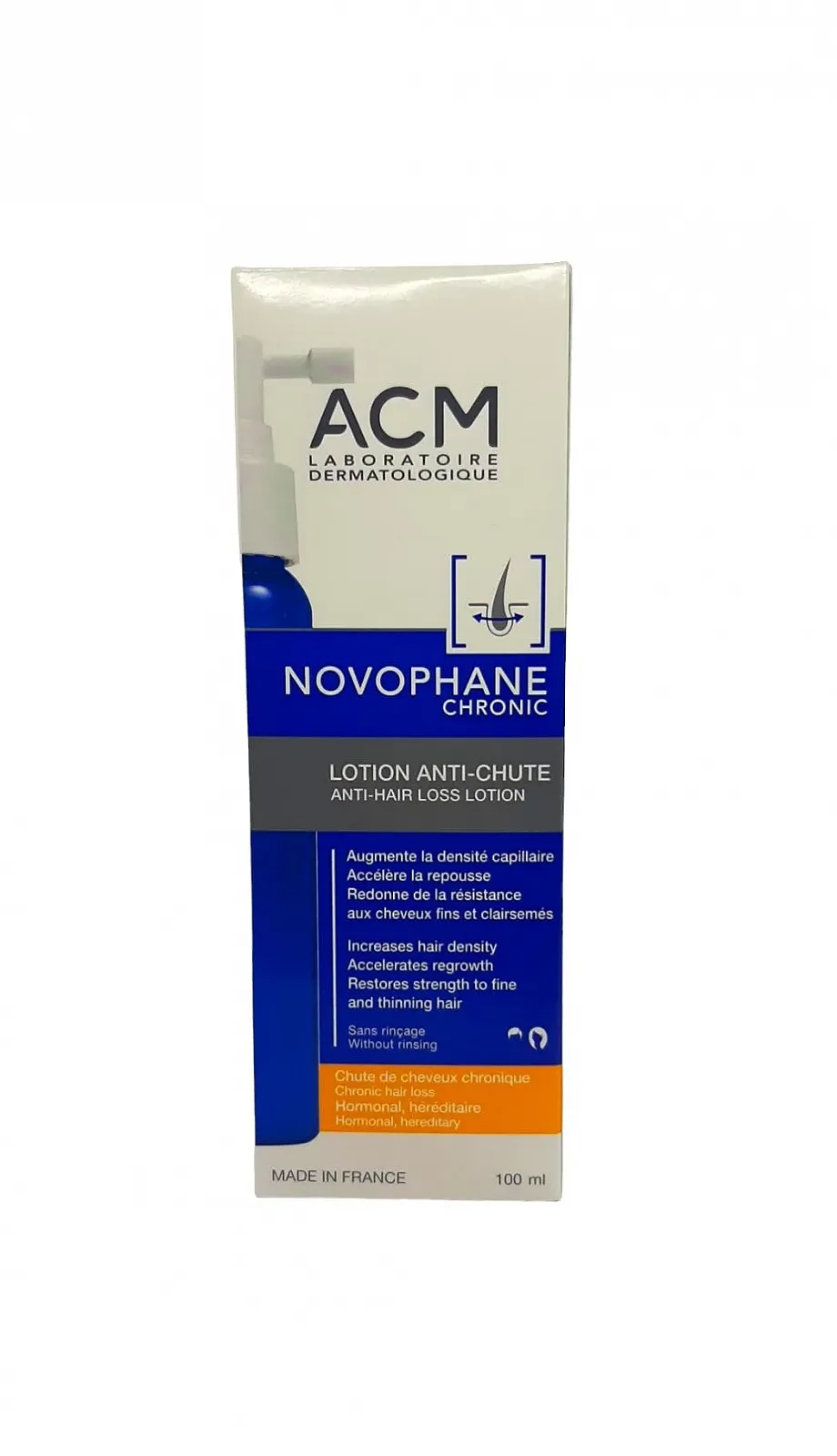 Лосьйон проти випадіння волосся Acm Novophane 100 мл, фото №4