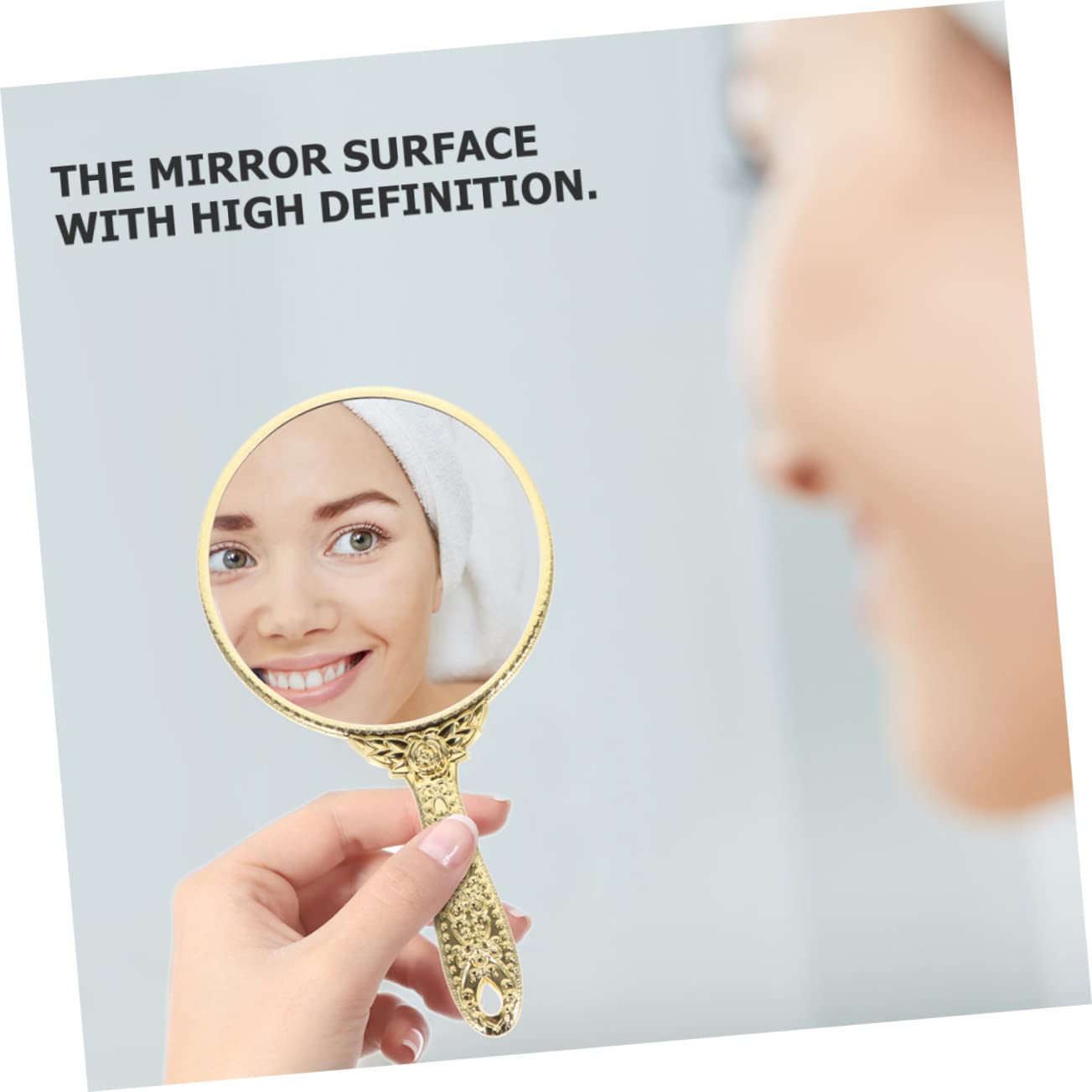 Зеркало Angoily Pack of 4 с ручкой ABS, фото №3 Зеркало Angoily Pack of 4 с ручкой ABS, фото №3