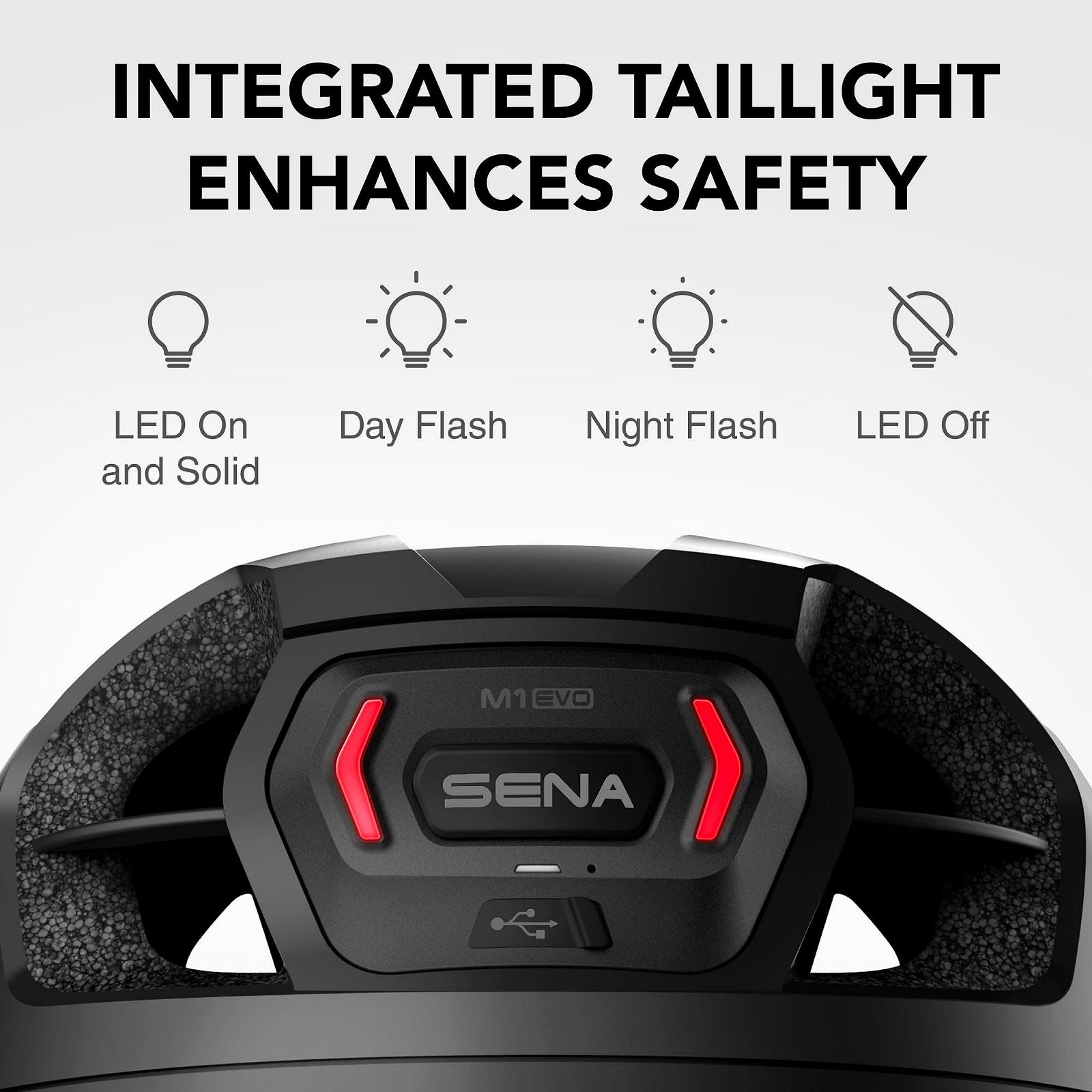 Шлем Горный Sena M1/M1 EVO Smart с Bluetooth Intercom и подключением к смартфону для музыки, GPS и звонков, фото №3