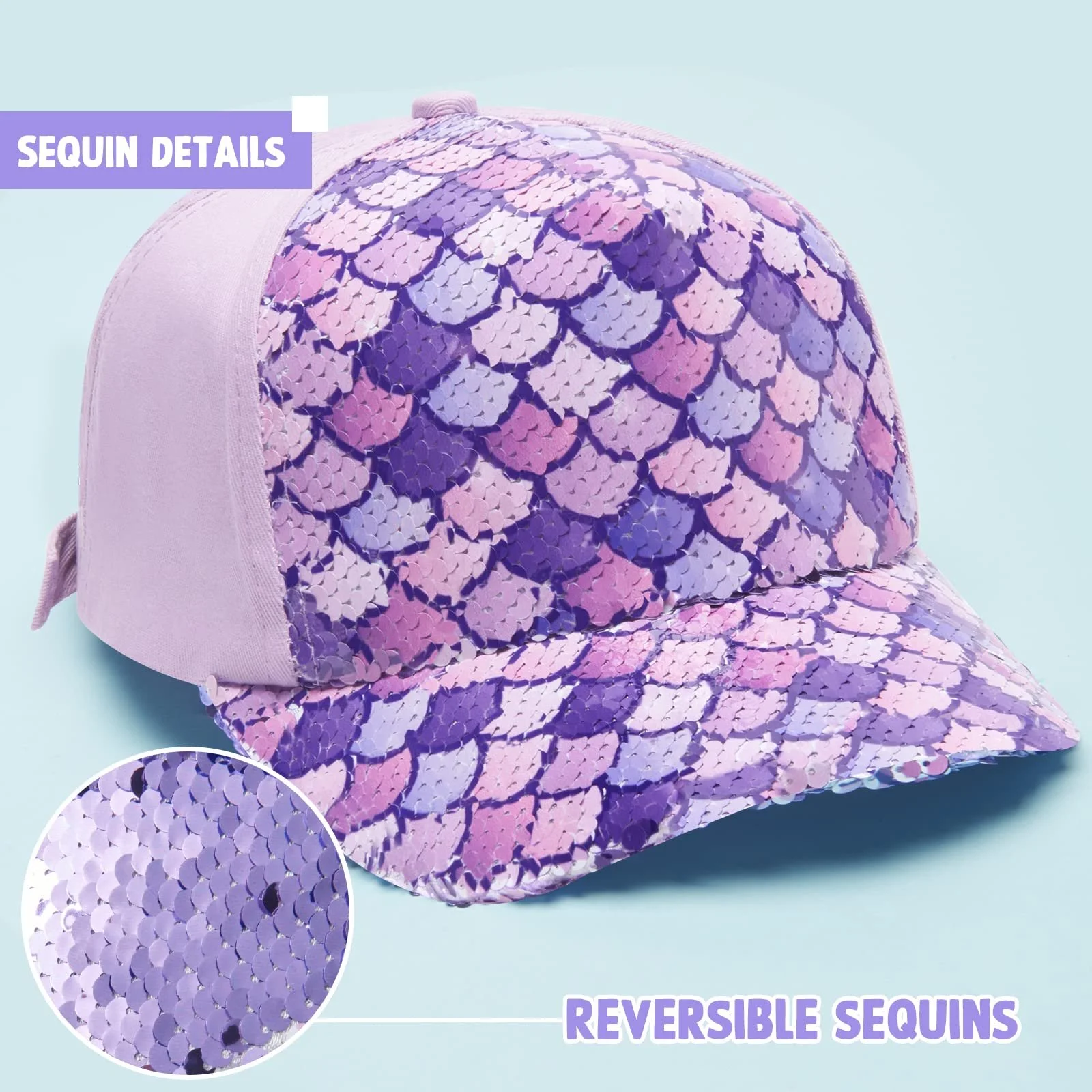 Бейсболка WAWSAM Unicorn для девочек детская регулируемая Snapback, фото №3 Бейсболка WAWSAM Unicorn для девочек детская регулируемая Snapback, фото №3