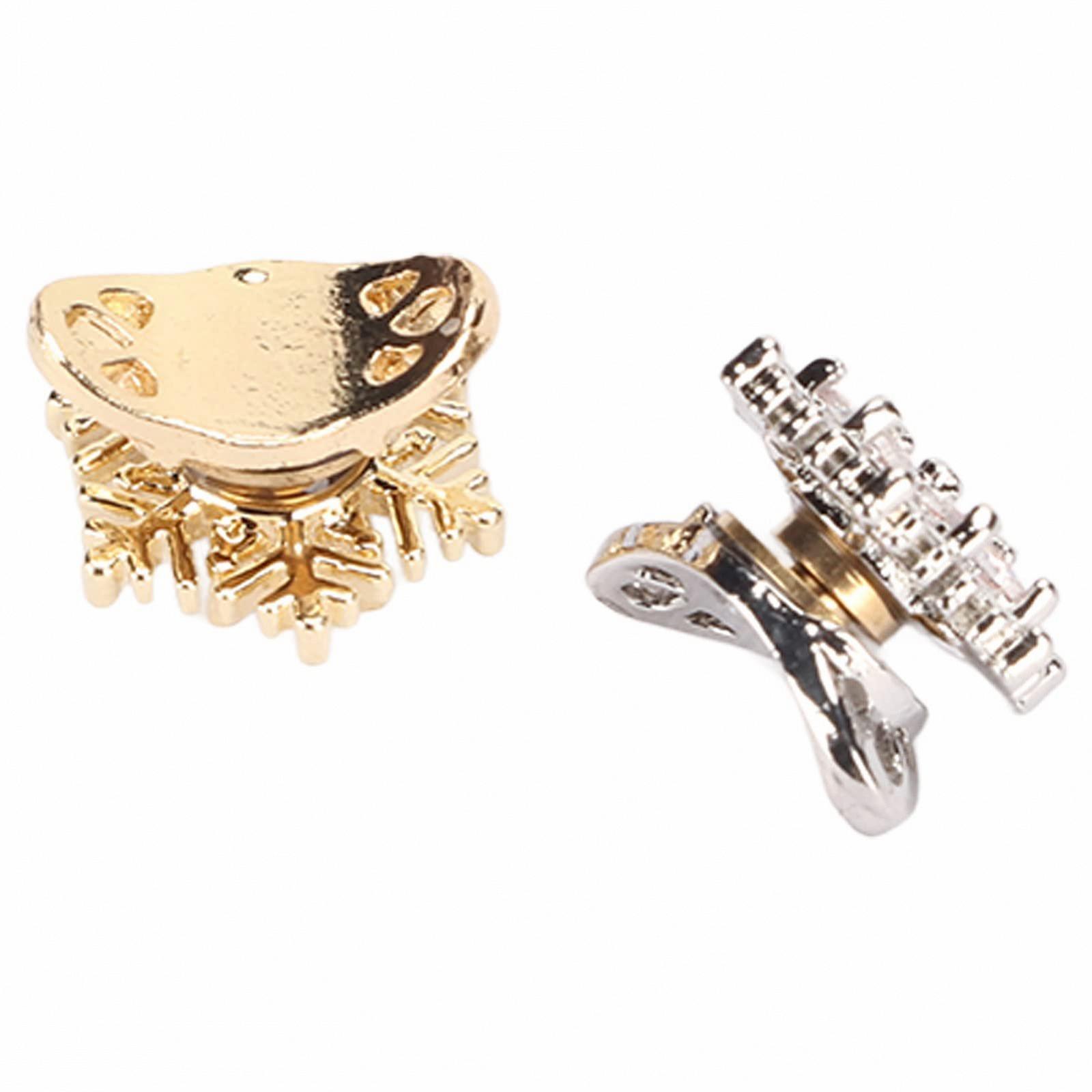 Украшения для ногтей снежинки Вращающиеся блестящие DIY стразы для маникюра 3D роскошные стразы для девушек и женщин, фото №8