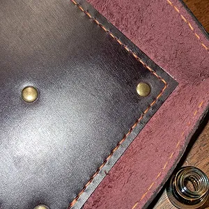 Шкіряний настільний органайзер Brandy Square 17х17 см synthetic.ua - Фото 1