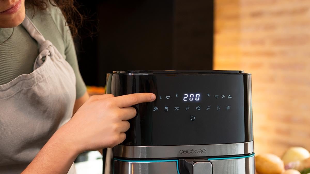 Мультипечь Cecotec Cecofry Full InoxBlack Pro 5500 5,5 л 1700 Вт Black, фото №8 Мультипечь Cecotec Cecofry Full InoxBlack Pro 5500 5,5 л 1700 Вт Black, фото №8