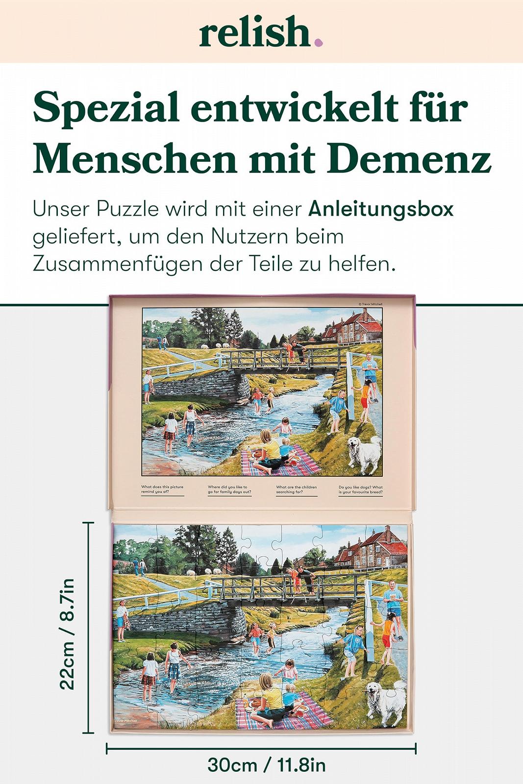 Пазл Relish Весняний пікнік 35 деталей для людей з деменцією або хворобою Альцгеймера, фото №6