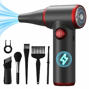 Електричний очищувач повітря Koonie 100500RPM LED Type-C - Фото 1