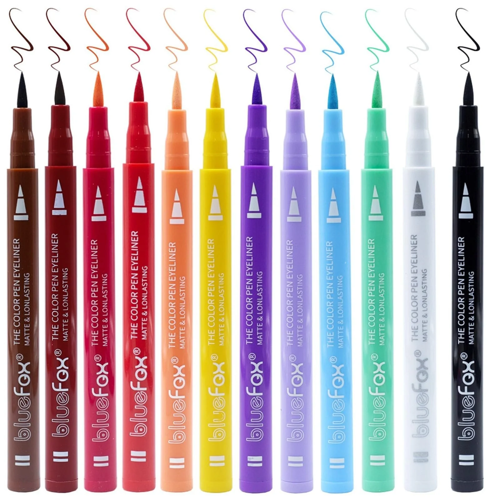 Рідка Eyeliner Набір Flessiger  водостійка, фото №7