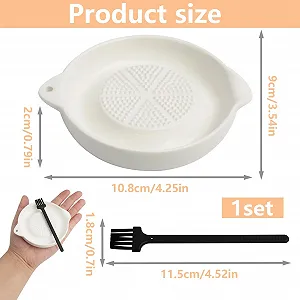 Терка Керамічна для часнику з щіткою synthetic.ua - Фото 1