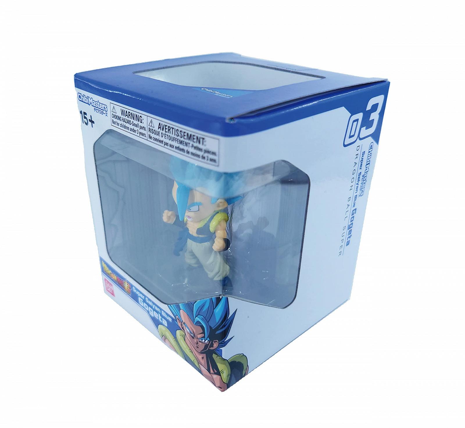 Фигурка BANDAI Chibi Masters Dragon Ball Super Супер Сайян Бог Гогета 8,5 см, Разные цвета, фото №3
