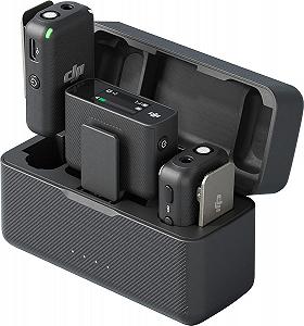 Мікрофонна радіосистема DJI Mic (2 TX + 1 RX + Charging Case) Black - Фото 1