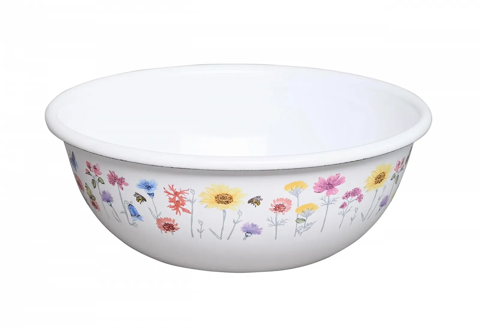 Миска кухонная Riess Flora 0304-070 Диаметр 20 см 0.6 л, фото №1