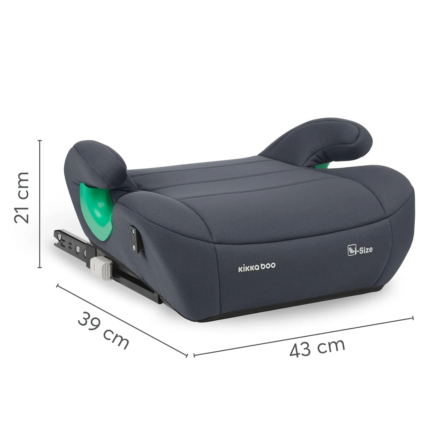 Детское автокресло Kikka Boo i-Pop / 22–36 кг / 7–12 лет / Серый, фото №9