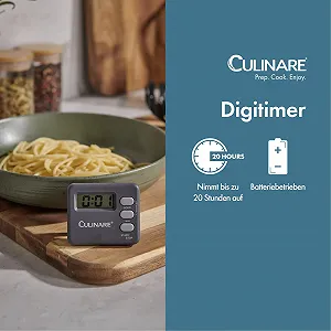Цифровой таймер Culinare C240401 до 20 часов магнитный Серый цена на synthetic.ua - Фото 1 Цифровой таймер Culinare C240401 до 20 часов магнитный Серый synthetic.ua - Фото 1