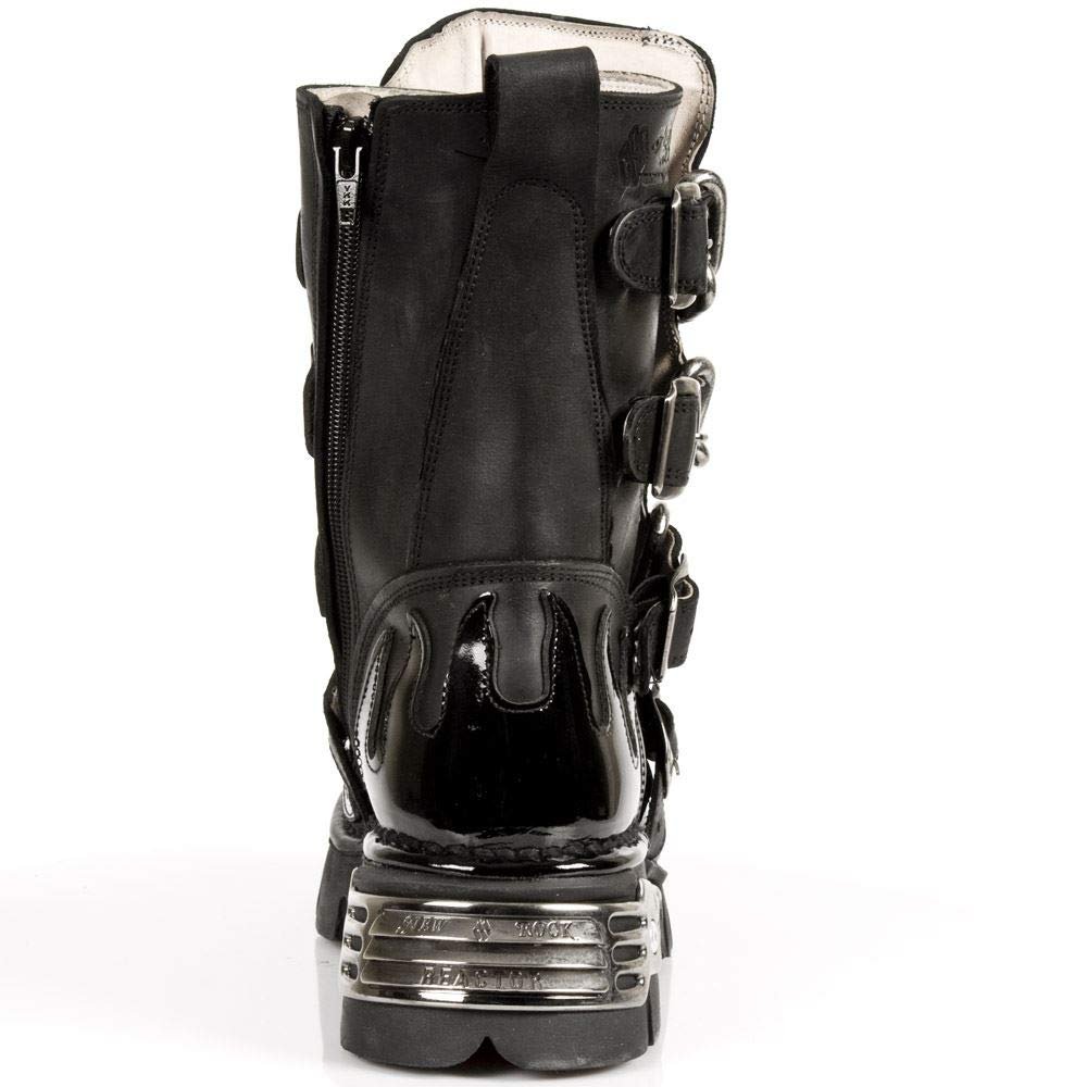 Ботинки Кожаные с Черным Узором Черепа и Пламени, фото №5 Ботинки Кожаные с Черным Узором Черепа и Пламени, фото №5