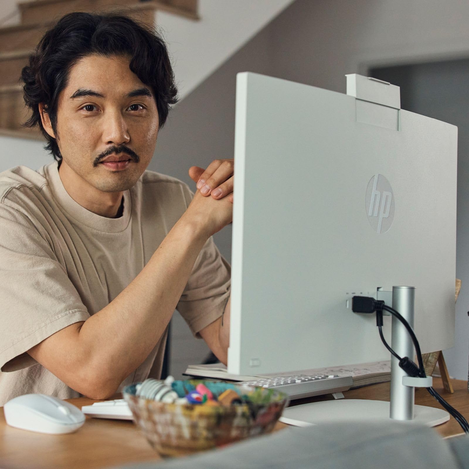 All-in-One HP A4EC4EA#ABD 24-cr0457ng, фото №5