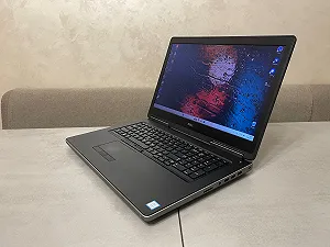 Ноутбук Dell Precision 7720, 17,3" HD+, i7-7820HQ, 16GB, 256GB+1TB, Nvidia 4GB synthetic.ua - Фото 1