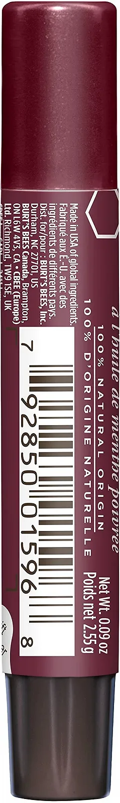 Блеск для губ Burt's Bees Увлажняющий 100% Natural Moisturizing Lip Shimmer Plum, фото №3 Блеск для губ Burt's Bees Увлажняющий 100% Natural Moisturizing Lip Shimmer Plum, фото №3