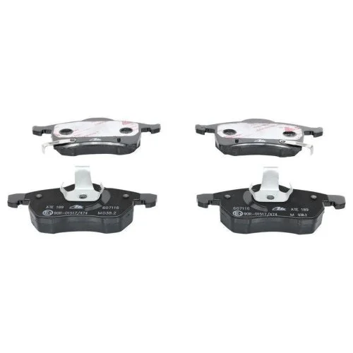 Комплект гальмівних колодок, дискове гальмо ATE 13.0460-7116.2 для OPEL VAUXHALL передній міст, фото №2 Комплект гальмівних колодок, дискове гальмо ATE 13.0460-7116.2 для OPEL VAUXHALL передній міст, фото №2