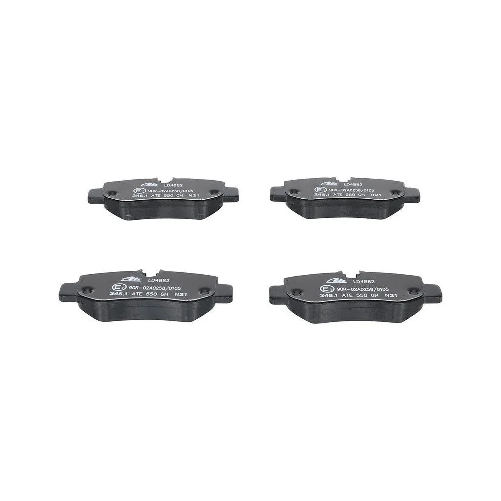 Комплект гальмівних колодок, дискові гальма ATE Ceramic 13.0470-4882.2 для MERCEDES-BENZ, фото №1 Комплект гальмівних колодок, дискові гальма ATE Ceramic 13.0470-4882.2 для MERCEDES-BENZ, фото №1