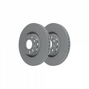 Гальмівний диск ATE 24.0125-0137.1 для SEAT SKODA VAG, передня вісь synthetic.ua - Фото 1