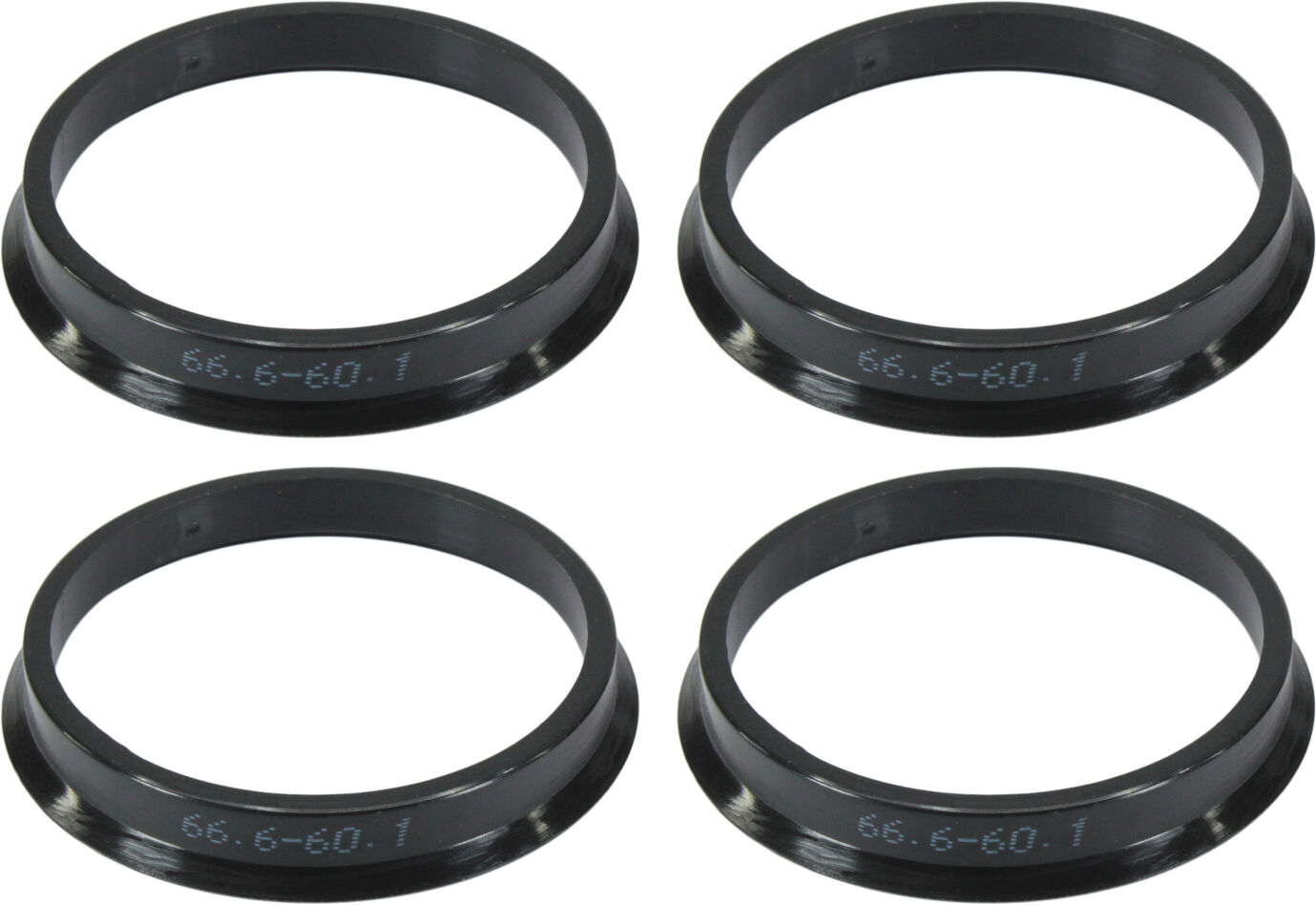 Кільця центрувальні для колісних дисків 66.6-60.1 Walline термопластик WL, фото №1