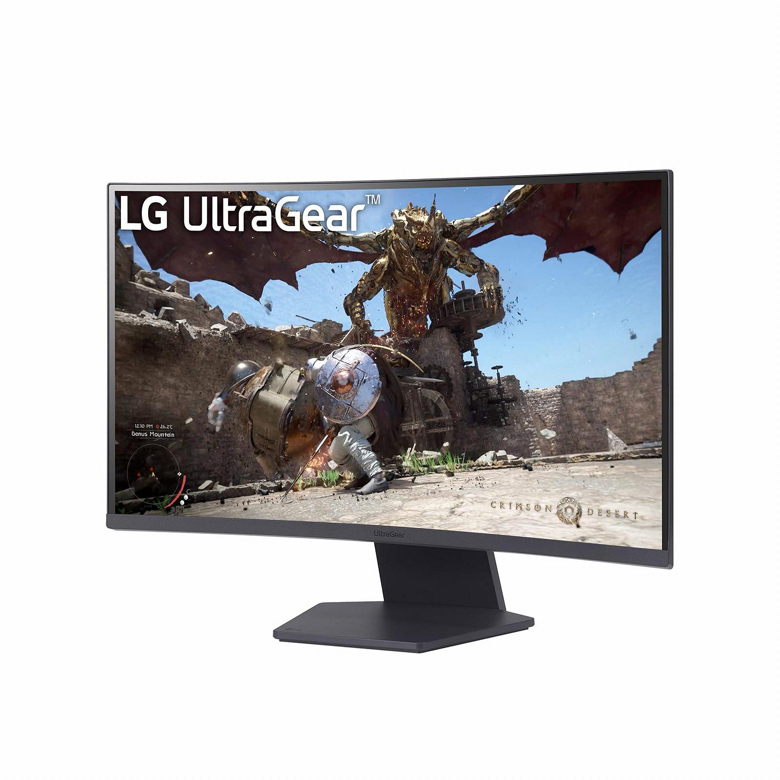 Монитор LG Electronics UltraGear™ 27GS60QX-B.AEUQ Игровой VA 27 дюймов QHD Curved 2560 x 1440, 16:9, 1ms GtG, 180 Гц, HDR10, 300 кд/м² Яркость (Тип.), AMD FreeSync, Dynamic Action Sync, фото №3