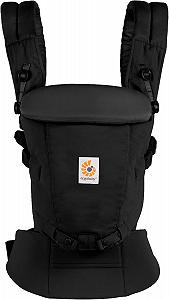 Эрго-рюкзак Ergobaby Adapt SoftTouch Cotton / до 20 кг / Onyx Black synthetic.ua - Фото 1