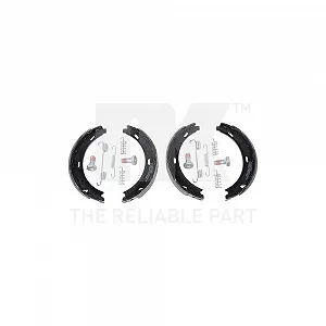 Комплект тормозных колодок стояночного тормоза NK 2733868 для CHRYSLER MERCEDES-BENZ PORSCHE - Фото 1