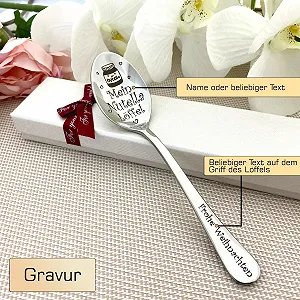 Ложка для новорічного подарунка для любителів шоколаду Персоналізована synthetic.ua - Фото 1