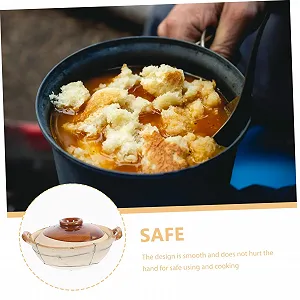 Керамическая кастрюля VICASKY Китайский глиняный горшок Многофункциональная для супа и тушения цена на synthetic.ua - Фото 1 Керамическая кастрюля VICASKY Китайский глиняный горшок Многофункциональная для супа и тушения synthetic.ua - Фото 1