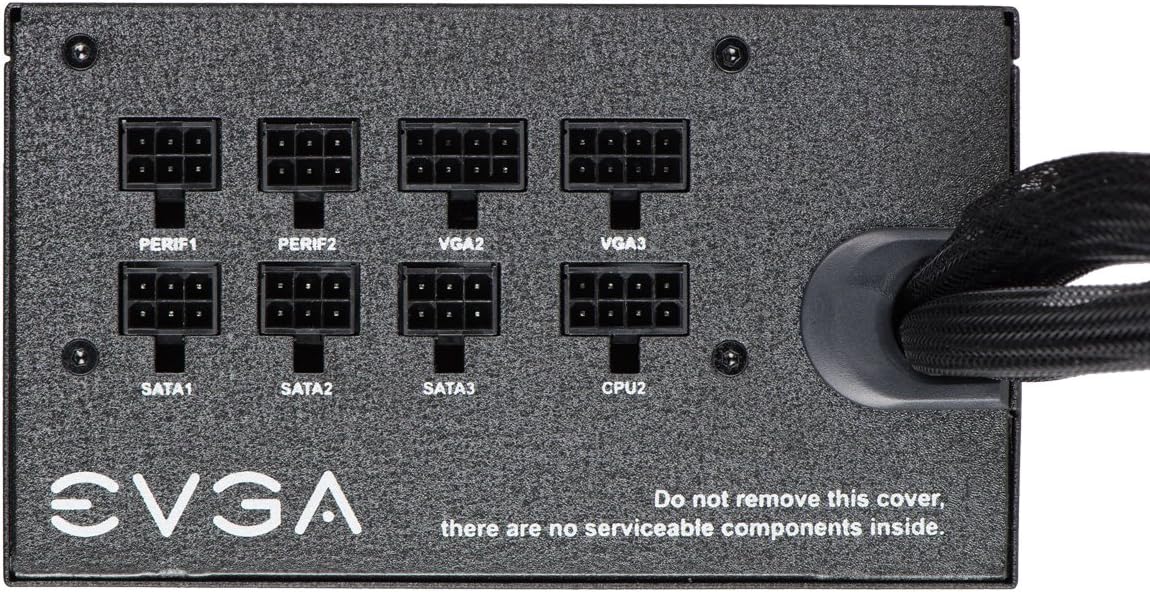 Блок живлення для ПК EVGA 650 BQ 80 PLUS BRONZE Black , фото №5