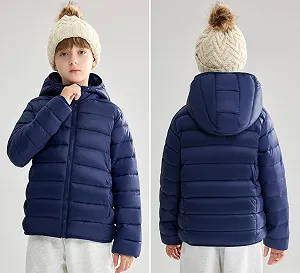 Куртка зимняя детская пуховая maoo garden для девочек и мальчиков, легкая упаковываемая с капюшоном synthetic.ua - Фото 1