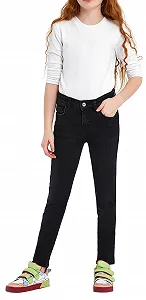 Джинси скінні LTB Jeans Isabella G для дівчат, чорні, розмір 152 - Фото 1