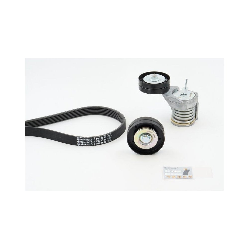 Комплект поликлинового ремня CONTINENTAL CTAM 6PK1548K1, фото №1