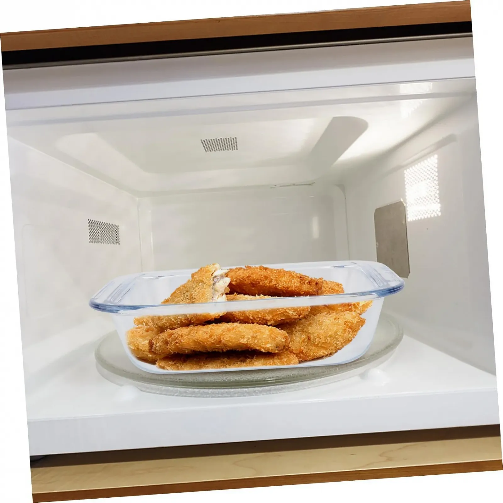 Форма для запекания стеклянная жаростойкая для духовки и микроволновой печи, фото №4