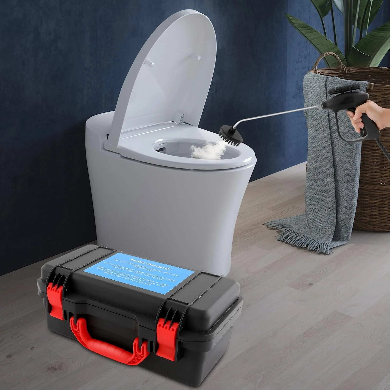 Пароочисник високого тиску портативний ручний 3000 Вт 220 В, фото №5 Пароочисник високого тиску портативний ручний 3000 Вт 220 В, фото №5