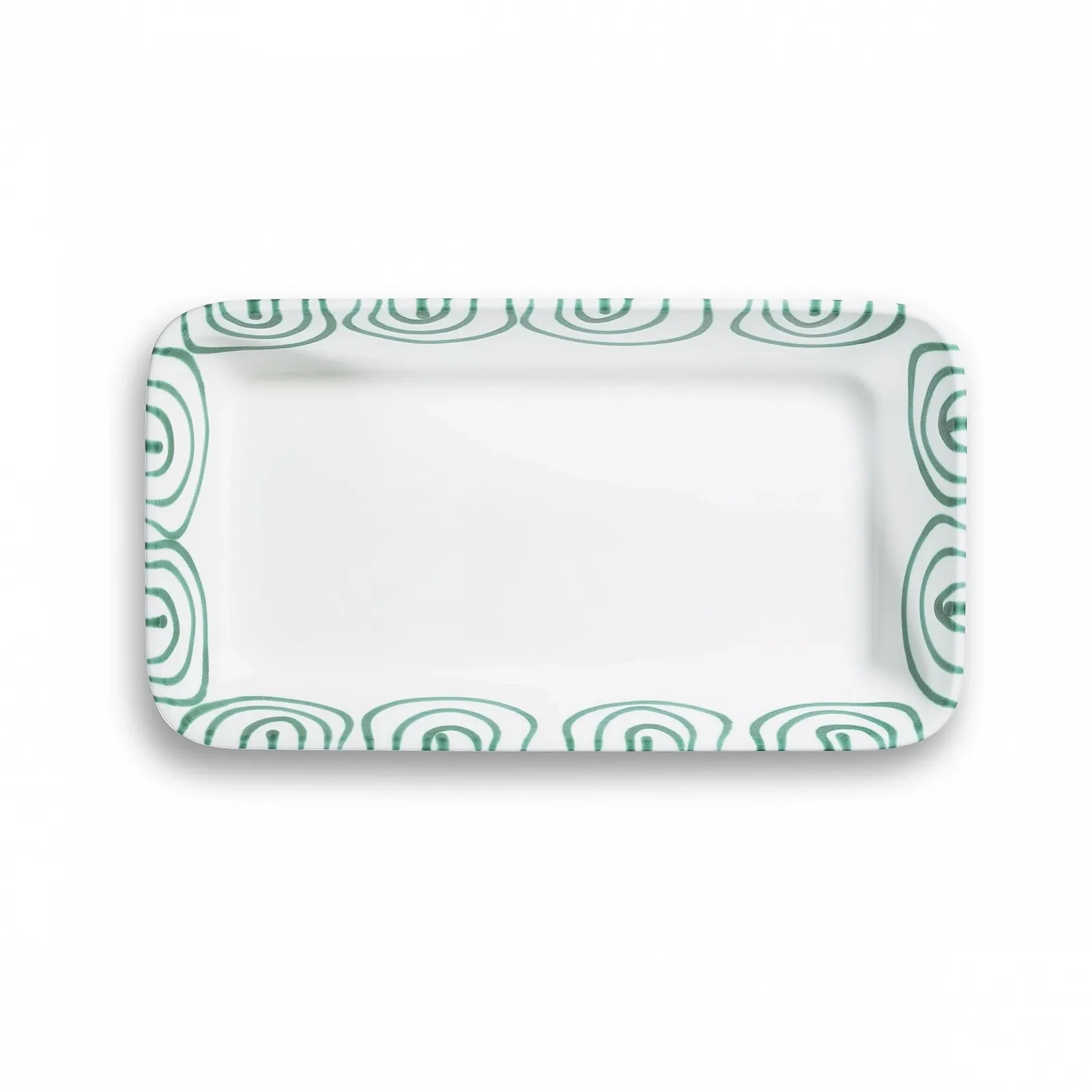 Форма для запікання GMUNDNER KERAMIK Green Flamed 29 см ручна робота, фото №3