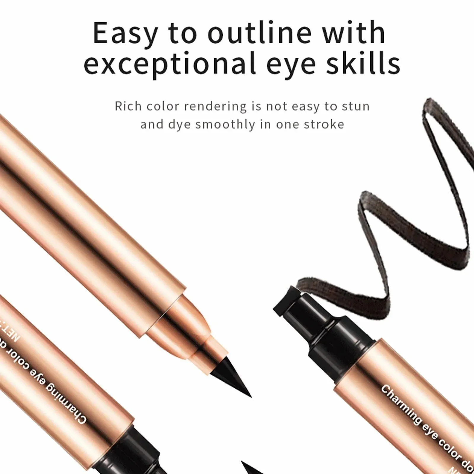 Жидкая Подводка для глаз Lambo, 75 г, черная, двойная, фото №7 Жидкая Подводка для глаз Lambo, 75 г, черная, двойная, фото №7