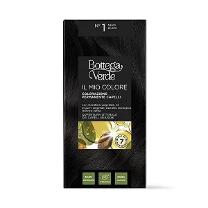 Купити Фарба для волосся Bottega Verde My Colour Чорний № 1 - Фото 1 Фарба для волосся Bottega Verde My Colour Чорний № 1 - Фото 1