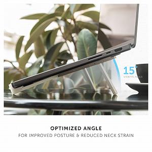 Подставка для ноутбука Native Union Fold - ультракомпактная, складная и портативная - эргономичный и оптимизированный угол обзора - для MacBook, ноутбуков, iPad и планшетов 10-16 дюймов (песчаник) synthetic.ua - Фото 1