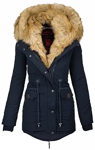 Жіноча зимова куртка-парка 2-в-1 Navahoo B365 з теплого хутра - Фото 1