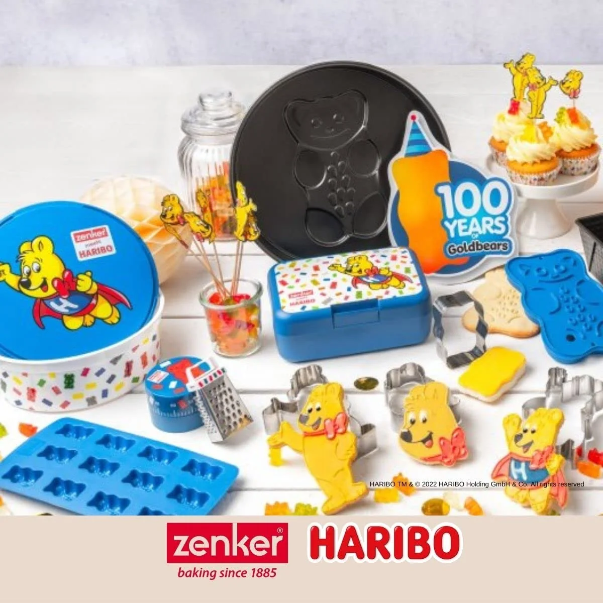 Кухонный таймер Zenker Haribo 60 минут Blue/Red/White, фото №2