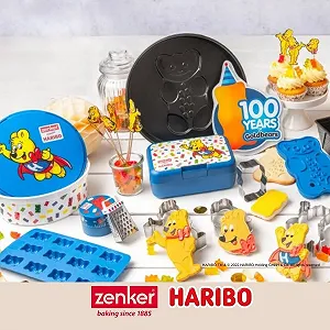 Кухонный таймер Zenker Haribo 60 минут Blue/Red/White synthetic.ua - Фото 1