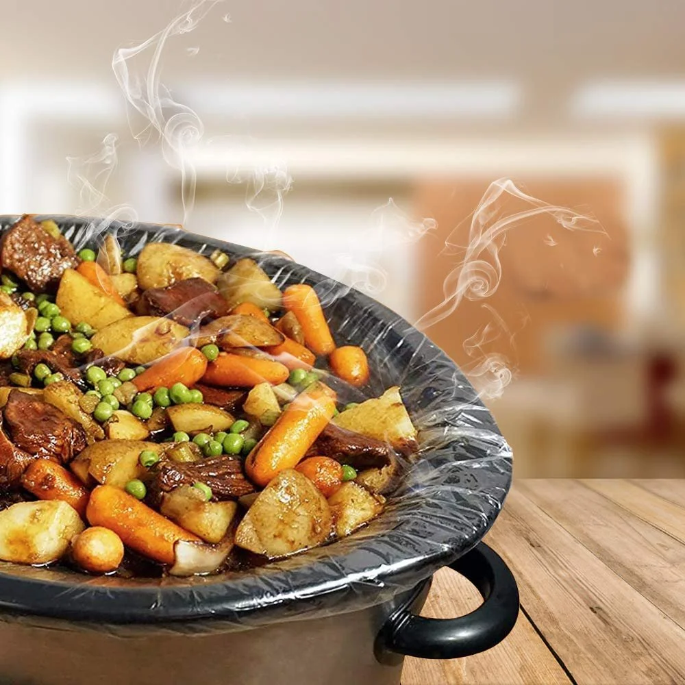 Лінери для повільноварки WRAPOK Кухонні одноразові пакети BPA Free Овальна або кругла каструля Великий розмір 13 x 21 дюйм 3-8.5 кварт 3 пакети (30 пакетів загалом), фото №4