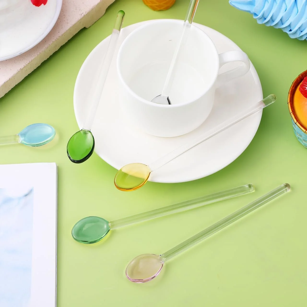 Набір скляних ложок 6 шт., фото №7