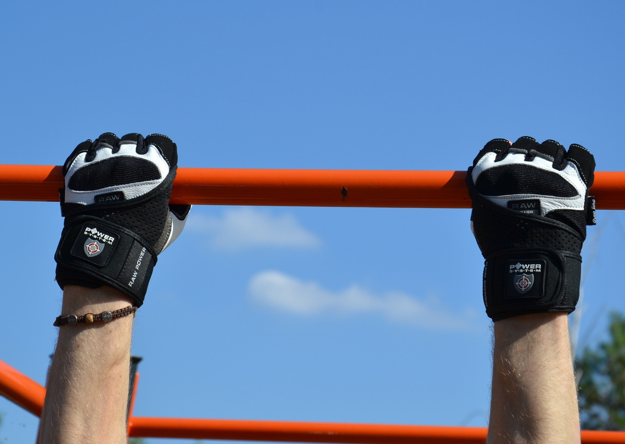 Рукавички для фітнесу Power System PS-2850 Raw Black/White XL, фото №10