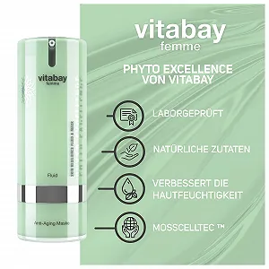 Флюїд і маска проти старіння Vitabay Phyto Excellence 80 мл, мох проти проблемної шкіри synthetic.ua - Фото 1